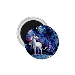 Unicorn Starry Night Print Van Gogh 1 75  Magnets by Sarkoni