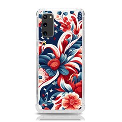 America Pattern Samsung Galaxy S20 6 2 Inch Tpu Uv Case by Valentinaart