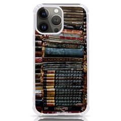 Pile Of Books Photo Of Assorted Book Lot Backyard Antique Store Iphone 13 Pro Max Tpu Uv Print Case by Ravend