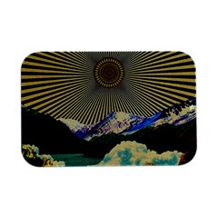Surreal Art Psychadelic Mountain Open Lid Metal Box (silver)   by Ndabl3x