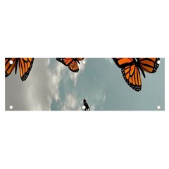 Aesthetic Butterfly , Butterflies, Nature, Banner And Sign 6  X 2  by nateshop
