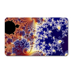 Psychedelic Colorful Abstract Trippy Fractal Mandelbrot Set Magnet (rectangular) by Bedest