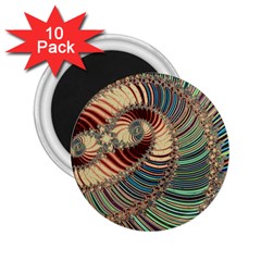 Fractal Strange Unknown Abstract 2 25  Magnets (10 Pack)  by Proyonanggan
