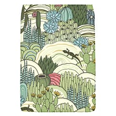 Playful Cactus Desert Landscape Illustrated Seamless Pattern Removable Flap Cover (s) by Grandong