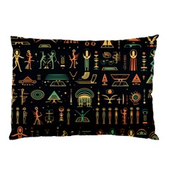 Hieroglyphs Space Pillow Case (two Sides) by Ndabl3x