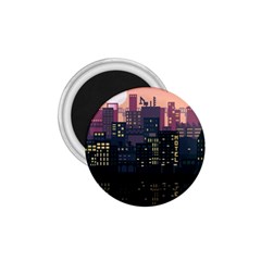 Pixel Art City 1 75  Magnets by Sarkoni