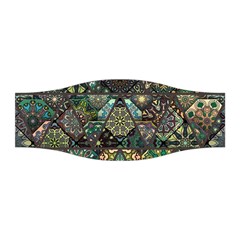 Digital Art Triangle Pattern Texture Mosaic Stretchable Headband by Grandong