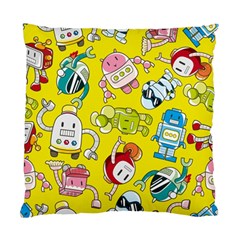 Robot Pattern Standard Cushion Case (two Sides) by Ndabl3x