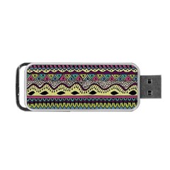 Aztec Design Portable Usb Flash (two Sides) by nateshop