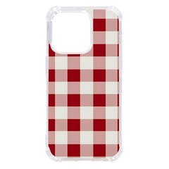 Gingham - 4096x4096px - 300dpi14 Iphone 14 Pro Tpu Uv Print Case by EvgeniaEsenina