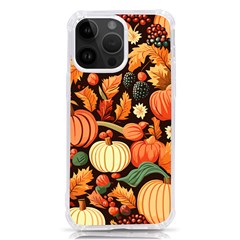 Thanksgiving Pattern Iphone 14 Pro Max Tpu Uv Print Case by Valentinaart