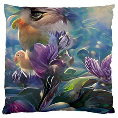 Abstract Blossoms  Standard Premium Plush Fleece Cushion Case (two Sides) by Internationalstore