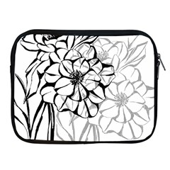 Camellia T- Shirt Camellia T- Shirt Yoga Reflexion Pose T- Shirtyoga Reflexion Pose T- Shirt Apple Ipad 2/3/4 Zipper Cases by hizuto