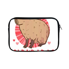 Capybara T- Shirt Just A Girl Who Loves Capybaras T- Shirt Yoga Reflexion Pose T- Shirtyoga Reflexion Pose T- Shirt Apple Ipad Mini Zipper Cases by hizuto