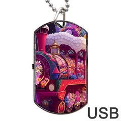 Fantasy  Dog Tag Usb Flash (two Sides) by Internationalstore