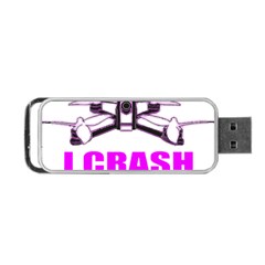 Drone Racing Gift T- Shirt Distressed F P V Race Drone Racing Drone Racer Pattern Quote T- Shirt (2) Portable Usb Flash (two Sides) by ZUXUMI