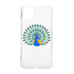 Peacock T-shirtwhite Look Calm Peacock 28 T-shirt (1) Iphone 11 Pro Max 6 5 Inch Tpu Uv Print Case by EnriqueJohnson