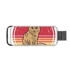 Fennec Fox T- Shirt Fennec Fox Is My Spirit Animal T- Shirt Portable Usb Flash (one Side) by ZUXUMI