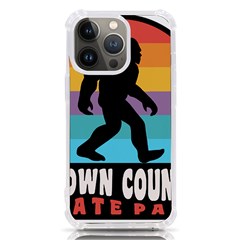 Brown County T- Shirt Brown County State Park Camping Bigfoot Nashville Indiana T- Shirt Iphone 13 Pro Tpu Uv Print Case