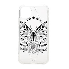 Butterfly T- Shirt Moon Butterfly T- Shirt Iphone 11 Tpu Uv Print Case by JamesGoode