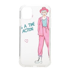Girl Iphone 11 Tpu Uv Print Case by SychEva