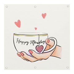 Happy Monday Banner And Sign 3  X 3  by SychEva