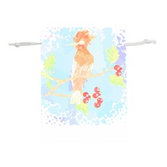 Bird Lover T- Shirtbird T- Shirt (13) Lightweight Drawstring Pouch (l) by EnriqueJohnson