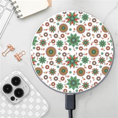 Pattern Abstract Seamless Wireless Fast Charger(white) by uniart180623