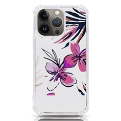 Botanical T- Shirt Botanical Creative Flower Mounted T- Shirt Iphone 13 Pro Tpu Uv Print Case