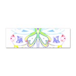 Butterfly Design T- Shirtbutterfly T- Shirt (2) Sticker Bumper (10 pack) Front