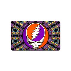 Gratefuldead Grateful Dead Pattern Magnet (name Card) by Sarkoni