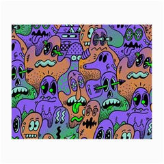 Trippy Aesthetic Halloween Small Glasses Cloth by Sarkoni