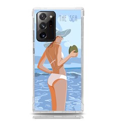 Sea Samsung Galaxy Note 20 Ultra Tpu Uv Case by SychEva