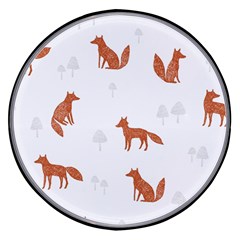 Fox Animal Wild Pattern Wireless Fast Charger(black) by Ket1n9