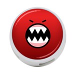 Funny Angry 4-Port USB Hub (Two Sides) Front