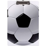 Soccer Ball A4 Acrylic Clipboard Front