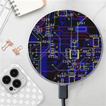 Technology Circuit Board Layout Wireless Fast Charger(White) Front