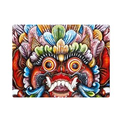 Wood Sculpture Bali Logo Premium Plush Fleece Blanket (mini) by Ket1n9