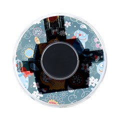 Cute Cat Background Pattern On-the-go Memory Card Reader by Ket1n9
