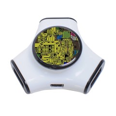 Technology Circuit Board 3-port Usb Hub by Ket1n9