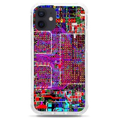 Technology Circuit Board Layout Pattern Iphone 12 Mini Tpu Uv Print Case	 by Ket1n9