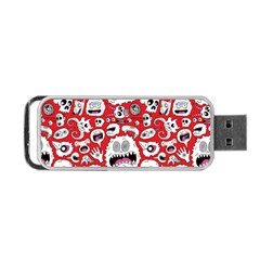 Another Monster Pattern Portable Usb Flash (two Sides) by Ket1n9
