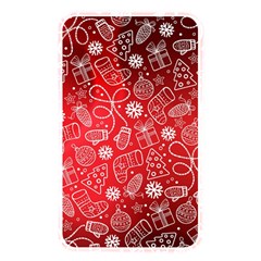 Christmas Pattern Red Memory Card Reader (rectangular) by Grandong