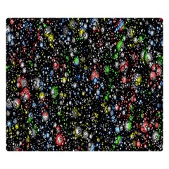 Illustration Universe Star Planet Premium Plush Fleece Blanket (small) by Grandong