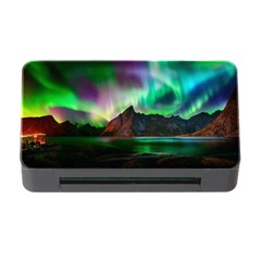 Aurora Borealis Nature Sky Light Memory Card Reader With Cf by Grandong