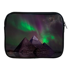 Fantasy Pyramid Mystic Space Aurora Apple Ipad 2/3/4 Zipper Cases by Grandong