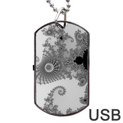 Apple Males Almond Bread Abstract Mathematics Dog Tag Usb Flash (one Side) by Vaneshop