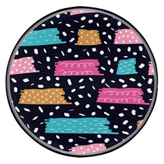 Art Pattern Design Wallpaper Background Print Patterns Wireless Fast Charger(black) by Vaneshop