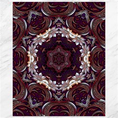 Rosette Kaleidoscope Mosaic Abstract Background Canvas 16  X 20  by Vaneshop