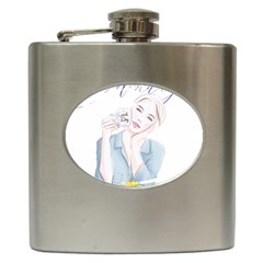 Monday 1 Hip Flask (6 Oz) by SychEva